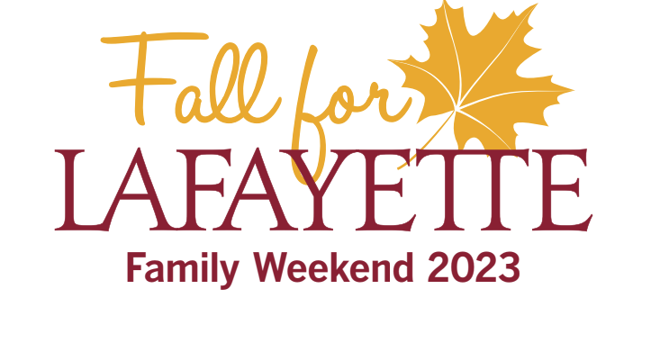 "Fall for Lafayette" Family Weekend 2023 Logo